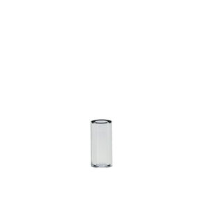 Afstandsbus 10x20mm transparant